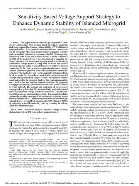 Energy Storage for Voltage Support in Grids